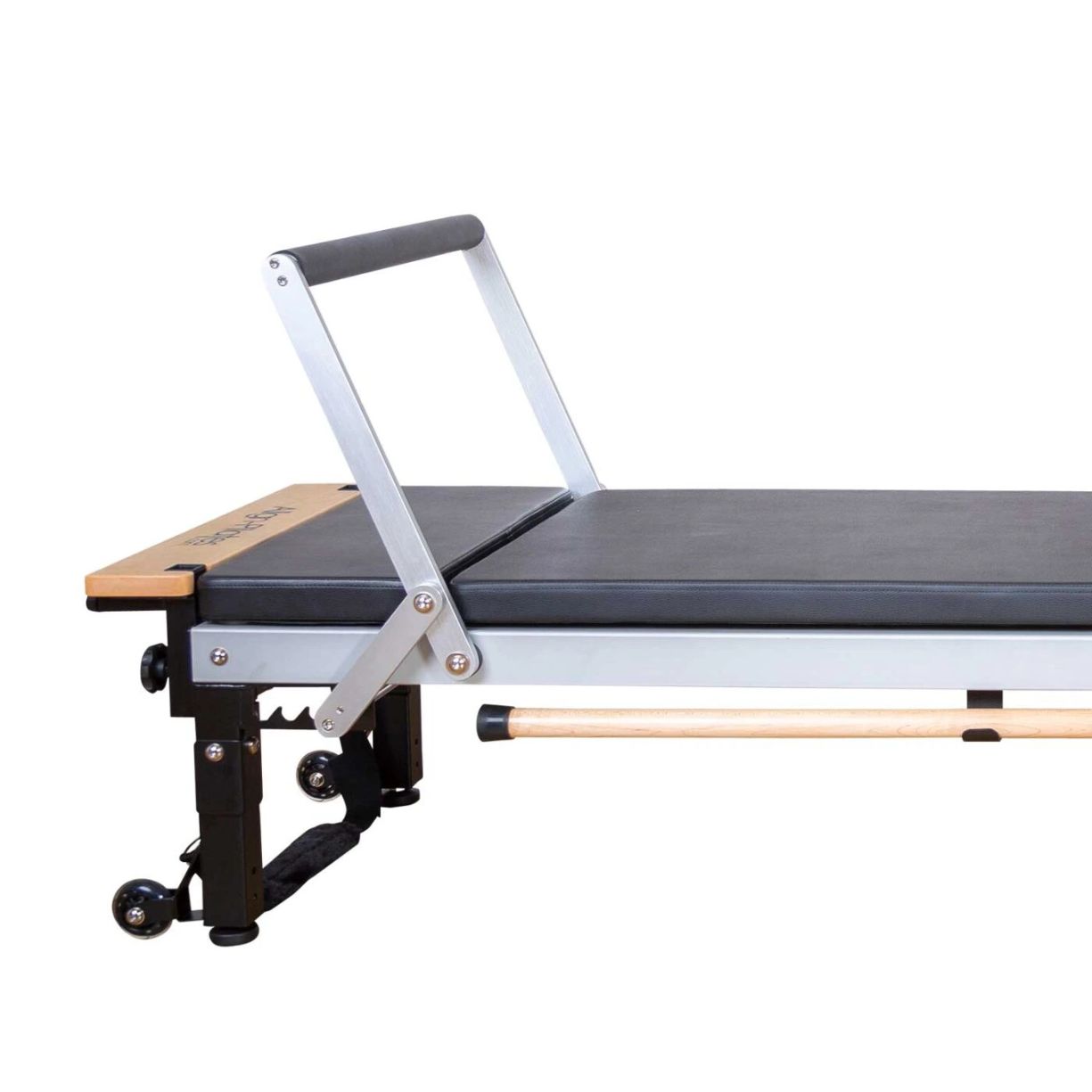 Platform Extender for C-Series Pilates Reformers attached