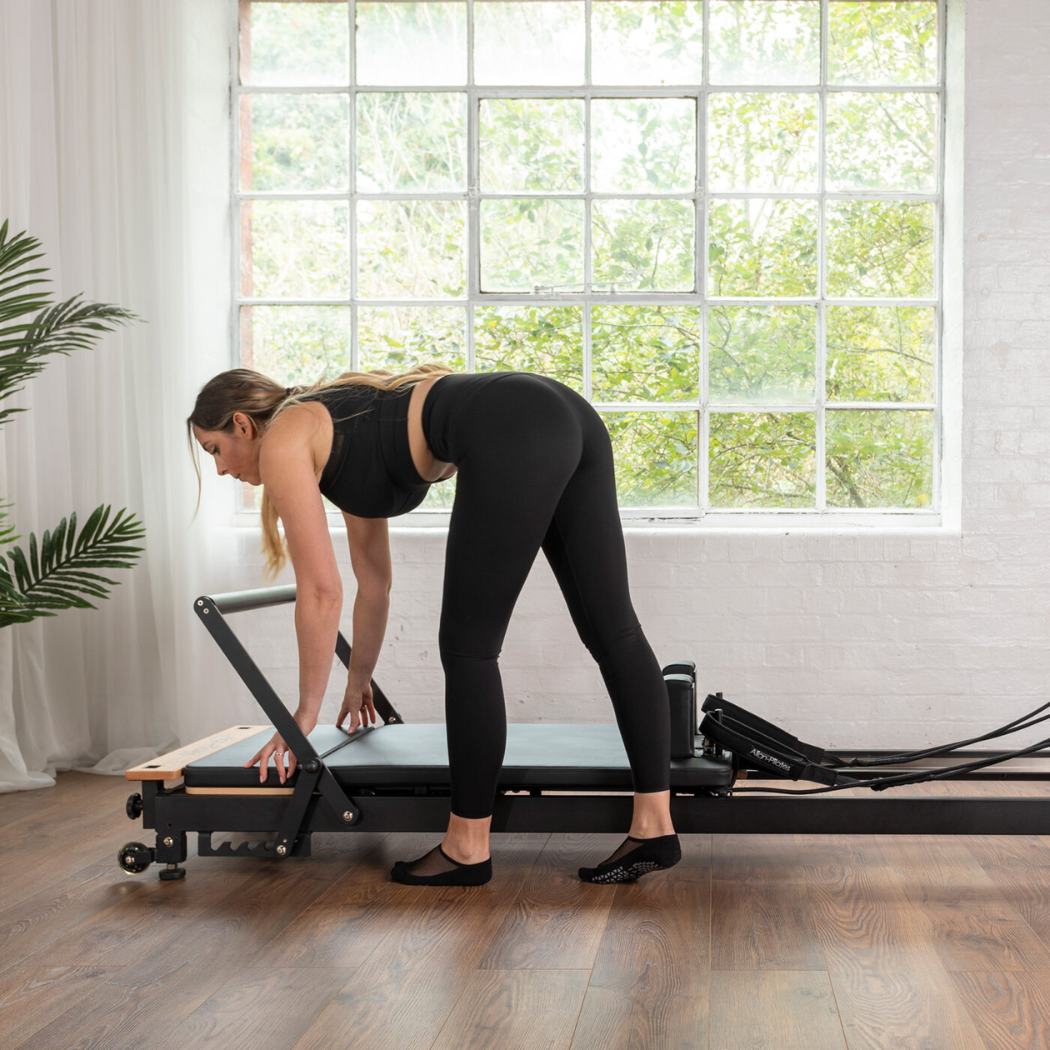 Platform Extender for R8-Pro Pilates Reformer on machine